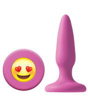 Load image into Gallery viewer, Tails Moji's Ily Butt Plug - Pink