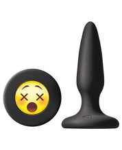 Load image into Gallery viewer, Tails Moji's Wtf Butt Plug - Black