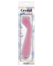 Load image into Gallery viewer, Crystal Glass G Spot Wand - Pink