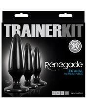 Load image into Gallery viewer, Renegade Pleasure Plug Trainer Kit - Black