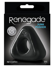 Load image into Gallery viewer, Renegade Junk Pusher Cockring - Black