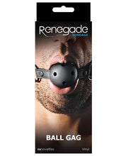Load image into Gallery viewer, Renegade Bondage Ball Gag - Black