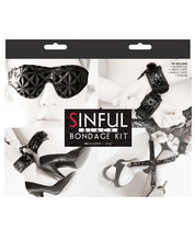 Load image into Gallery viewer, Sinful Bondage Kit - Black