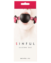 Load image into Gallery viewer, Sinful Soft Silicone Gag - Pink