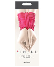 Load image into Gallery viewer, Sinful 25' Nylon Rope - Pink