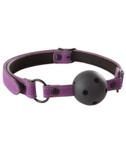 Load image into Gallery viewer, Lust Bondage Ball Gag - Purple