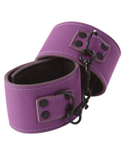 Load image into Gallery viewer, Lust Bondage Wrist Cuffs - Purple