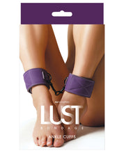 Load image into Gallery viewer, Lust Bondage Ankle Cuffs - Purple