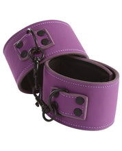 Load image into Gallery viewer, Lust Bondage Ankle Cuffs - Purple