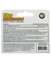 Load image into Gallery viewer, Ultra Maximum Erection Cream - .5 Oz