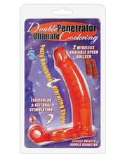 Load image into Gallery viewer, Double Penetrator Ultimate Cockring - Red