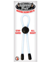 Load image into Gallery viewer, Mack Tuff Adjustable Silicone Cock Tie - Clear