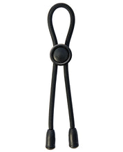 Load image into Gallery viewer, Mack Tuff Adjustable Silicone Cock Tie - Black