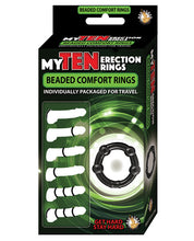 Load image into Gallery viewer, My Ten Erection Rings Beaded Comfort Rings - Black