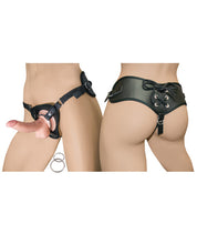 Load image into Gallery viewer, Real Skin All American Whoppers 5" Curved Dong W-balls &amp; Universal Harness