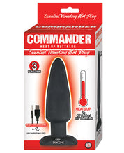 Load image into Gallery viewer, Commander Essential Vibrating Hot Plug - Black