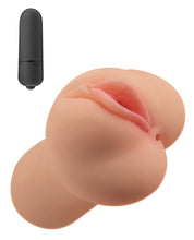 Load image into Gallery viewer, Always Horny Masturbator Vibrating Pussy And Ass - Flesh