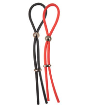 Load image into Gallery viewer, My Cockring Extreme Cocktie - Black-red