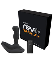 Load image into Gallery viewer, Nexus Revo Stealth Remote Control Rotating Prostate Massager - Black