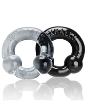 Load image into Gallery viewer, Oxballs Ultraballs Cock Rings - Black-police Blue Pack Of 2