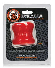 Load image into Gallery viewer, Oxballs Squeeze Ball Stretcher - Red