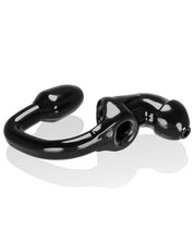 Load image into Gallery viewer, Oxballs Tailpipe Chastity Cocklock &amp; Asslock Butt Plug - Black