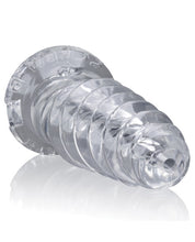 Load image into Gallery viewer, Oxballs Screwed Super Squish Corkscrew Jack Off Toy - Clear