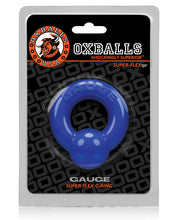 Load image into Gallery viewer, Oxballs Gauge Cockring - Police Blue