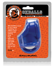 Load image into Gallery viewer, Oxballs Ballsling Ball Split Sling - Police Blue