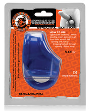 Load image into Gallery viewer, Oxballs Ballsling Ball Split Sling - Police Blue