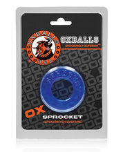Load image into Gallery viewer, Oxballs Atomic Jock Sprocket Cockring - Ice Blue