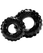 Load image into Gallery viewer, Oxballs Truckt Cock &amp; Ball Ring - Black Pack Of 2