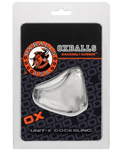 Load image into Gallery viewer, Oxballs Unit X Cock Sling - Clear