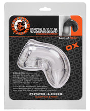 Load image into Gallery viewer, Oxballs Cock Lock Cock Cage - Clear
