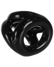 Load image into Gallery viewer, Oxballs Atomic Jock Tri Sport 3 Ring Sling Cockring - Black