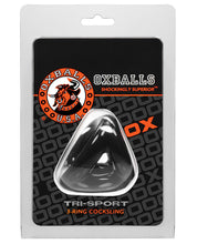 Load image into Gallery viewer, Oxballs Atomic Jock Tri Sport 3 Ring Sling Cockring - Black