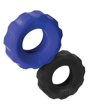 Load image into Gallery viewer, Hunky Junk Cog Ring 2 Size Double Pack - Cobalt &amp; Tar Pack Of 2