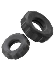 Load image into Gallery viewer, Hunky Junk Cog Ring 2 Size Double Pack - Tar &amp; Stone Pack Of 2