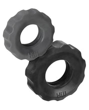 Load image into Gallery viewer, Hunky Junk Cog Ring 2 Size Double Pack - Tar &amp; Stone Pack Of 2
