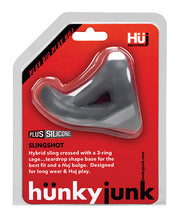 Load image into Gallery viewer, Hunky Junk Slingshot 3 Ring Teardrop - Stone