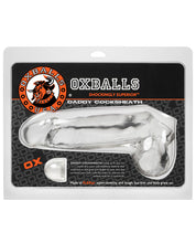 Load image into Gallery viewer, Oxballs Daddy Cocksheath W-balls - Clear