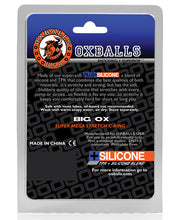 Load image into Gallery viewer, Oxballs Big Ox Cockring - Black Ice