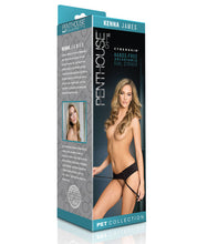 Load image into Gallery viewer, Penthouse Pet Cyberskin Hands Free Adjustable Dual Stroker - Kenna James