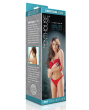 Load image into Gallery viewer, Penthouse Pet Cyberskin Hands Free Adjustable Dual Stroker - Christina Cinn