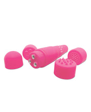 Load image into Gallery viewer, Neon Luv Touch Mini Mite Waterproof - 4 Interchangeable Heads Pink