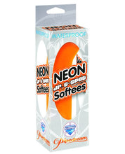 Load image into Gallery viewer, Neon Luv Touch Jr 5" G Spot Softees Waterproof - Orange