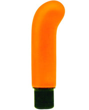 Load image into Gallery viewer, Neon Luv Touch Jr 5" G Spot Softees Waterproof - Orange