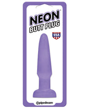 Load image into Gallery viewer, Neon Luv Touch Butt Plug - Purple