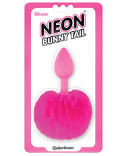 Load image into Gallery viewer, Neon Luv Touch Bunny Tail - Pink