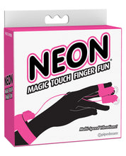 Load image into Gallery viewer, Neon Luv Touch Finger Fun - Pink